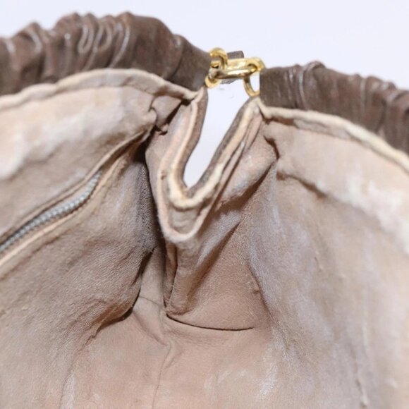 GUCCI GG Plus Supreme Shoulder Bag PVC Beige Gold Auth 137701 - Picture 13 of 16